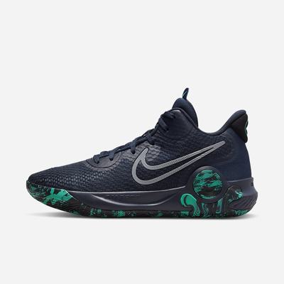 Basketbalove Tenisky Nike KD Trey 5 IX Damske Obsidian Čierne Tyrkysové Siva | SK573924