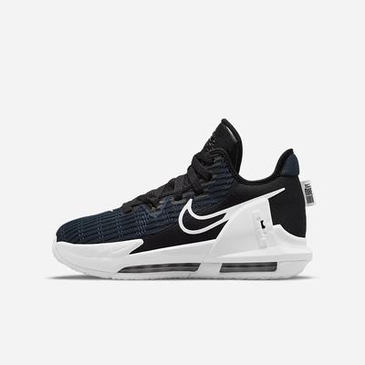 Basketbalove Tenisky Nike LeBron Witness 6 Detske Čierne Tmavo Obsidian Biele | SK061789