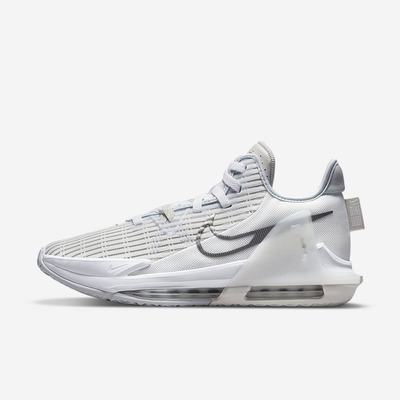 Basketbalove Tenisky Nike LeBron Witness 6 Damske Biele Metal | SK075892