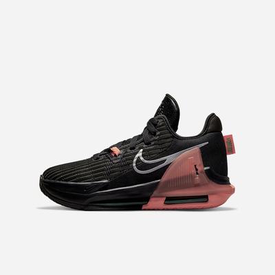 Basketbalove Tenisky Nike LeBron Witness 6 Detske Čierne Červené Metal Strieborne | SK258743