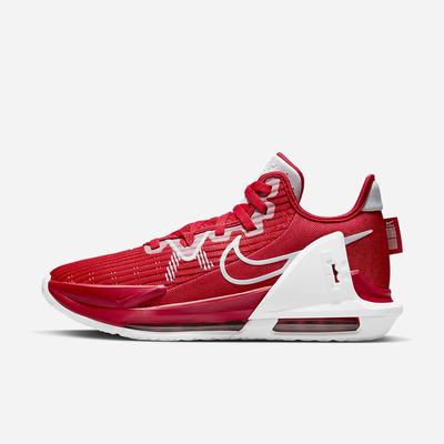 Basketbalove Tenisky Nike LeBron Witness 6 (Team) Panske Červené Biele | SK489205