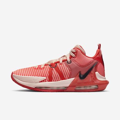 Basketbalove Tenisky Nike LeBron Witness 7 Damske Svetlo Červené Oranžové Nachový | SK931476