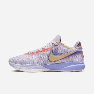 Basketbalove Tenisky Nike LeBron XX "Purple and Gold" Panske Nachový Metal Zlate | SK037156