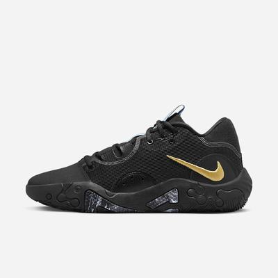 Basketbalove Tenisky Nike PG 6 Damske Čierne Modre Krém Metal Zlate | SK167283