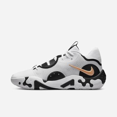 Basketbalove Tenisky Nike PG 6 Panske Biele Čierne Oranžové | SK531476