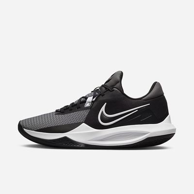 Basketbalove Tenisky Nike Precision 6 Damske Čierne Siva Biele | SK594170