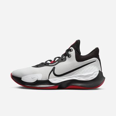 Basketbalove Tenisky Nike Renew Elevate 3 Damske Biele Platina Čierne | SK308416