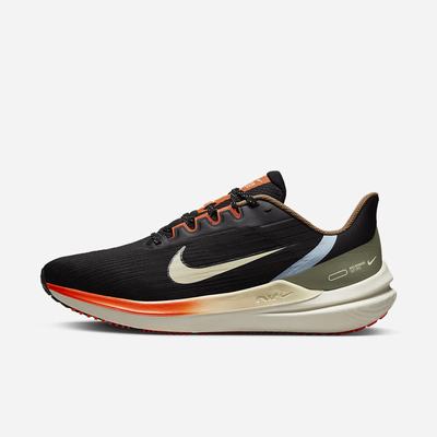 Bezecke Topanky Nike Air Winflo 9 Panske Čierne Oranžové | SK295608