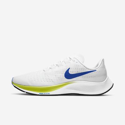 Bezecke Topanky Nike Air Zoom Pegasus 37 Panske Biele Čierne Modre | SK249183