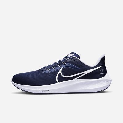 Bezecke Topanky Nike Air Zoom Pegasus 39 (NFL Dallas Cowboys) Panske Námornícka Modrá Strieborne Biele | SK014739