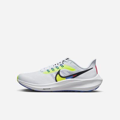 Bezecke Topanky Nike Air Zoom Pegasus 39 Detske Biele Modre Čierne | SK107269