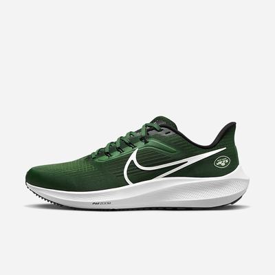 Bezecke Topanky Nike Air Zoom Pegasus 39 (NFL New York Jets) Panske Zelene Čierne Biele | SK153807