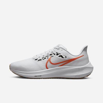 Bezecke Topanky Nike Air Zoom Pegasus 39 Damske Biele Platina Metal Biele Oranžové | SK265307