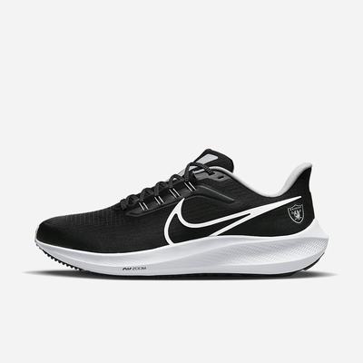 Bezecke Topanky Nike Air Zoom Pegasus 39 (NFL Las Vegas Raiders) Panske Čierne Strieborne Biele | SK304185