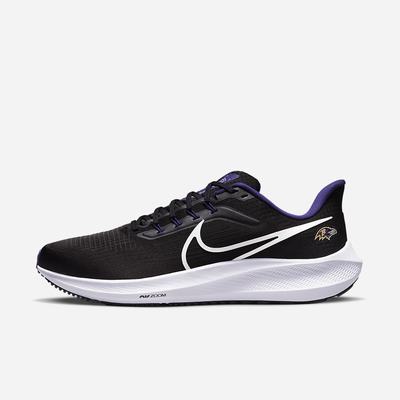 Bezecke Topanky Nike Air Zoom Pegasus 39 (NFL Baltimore Ravens) Panske Čierne Nachový Biele | SK329075