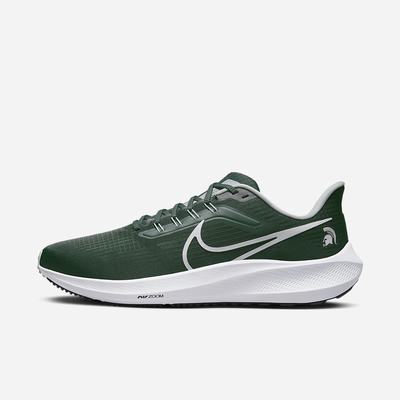 Bezecke Topanky Nike Air Zoom Pegasus 39 (Michigan State) Panske Zelene Biele | SK481273