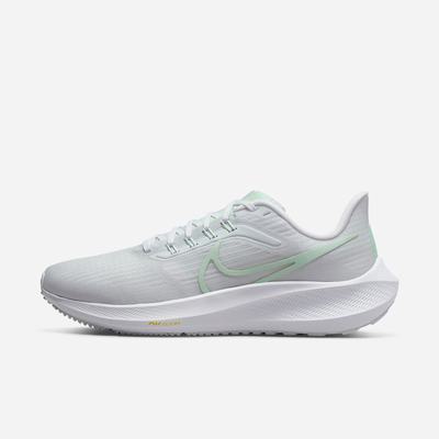 Bezecke Topanky Nike Air Zoom Pegasus 39 Damske Biele Platina Zelene Mätové | SK517984