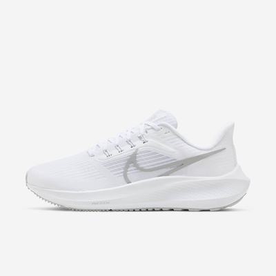 Bezecke Topanky Nike Air Zoom Pegasus 39 Damske Biele Platina Siva Metal Strieborne | SK705329