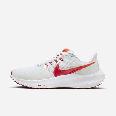 Bezecke Topanky Nike Air Zoom Pegasus 39 Damske Biele Svetlo Červené | SK842061