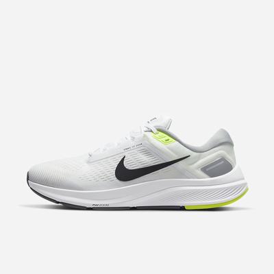 Bezecke Topanky Nike Air Zoom Structure 24 Panske Biele Platina Siva Čierne | SK397156