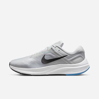 Bezecke Topanky Nike Air Zoom Structure 24 Panske Platina Svetlo Modre Biele Čierne | SK973425