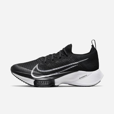 Bezecke Topanky Nike Air Zoom Tempo NEXT% Damske Čierne Tmavo Siva Platina Biele | SK906142