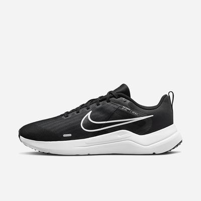 Bezecke Topanky Nike Downshifter 12 Panske Čierne Tmavo Siva Platina Biele | SK305427