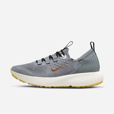 Bezecke Topanky Nike Escape Run Flyknit Damske Siva Siva Čierne Metal Zlate | SK278534