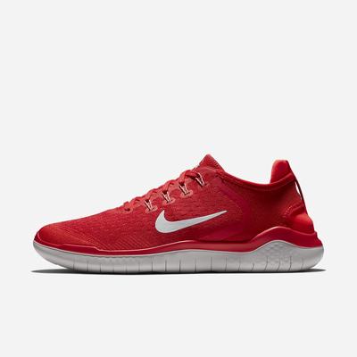 Bezecke Topanky Nike Free RN 2018 Panske Červené Svetlo Červené Siva Siva | SK251490