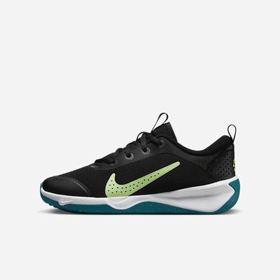 Bezecke Topanky Nike Omni Multi-Court Detske Čierne Biele | SK735901