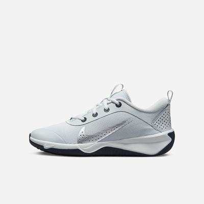 Bezecke Topanky Nike Omni Multi-Court Detske Platina Námornícka Modrá Metal Strieborne | SK903416