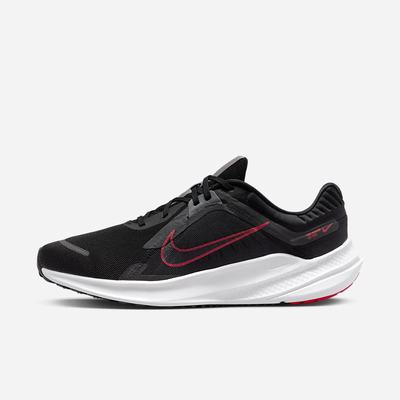 Bezecke Topanky Nike Quest 5 Panske Čierne Siva Červené | SK728541