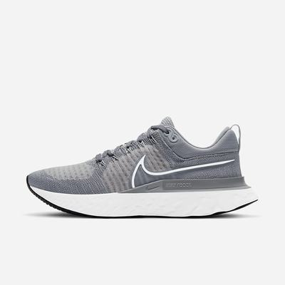 Bezecke Topanky Nike React Infinity Run Flyknit 2 Panske Siva Siva Čierne Biele | SK670298