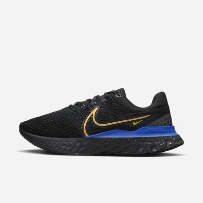 Bezecke Topanky Nike React Infinity Run Flyknit 3 Panske Čierne Kráľovská Modrá Modre | SK683290