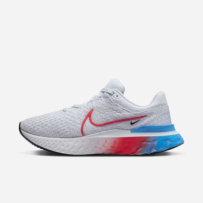 Bezecke Topanky Nike React Infinity Run Flyknit 3 Damske Siva Čierne Modre Svetlo Červené | SK796250