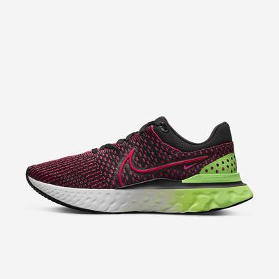 Bezecke Topanky Nike React Infinity Run Flyknit 3 Panske Čierne Zelene Červené | SK916457