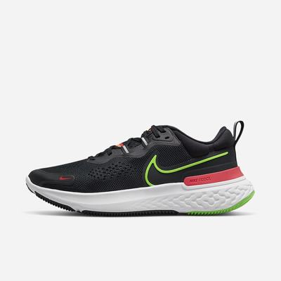 Bezecke Topanky Nike React Miler 2 Panske Čierne Červené Biele Zelene | SK927438