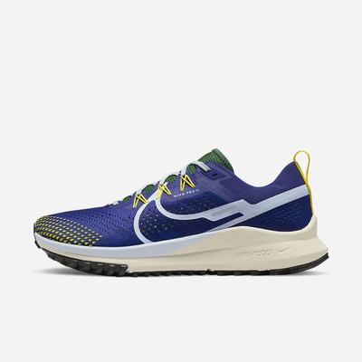 Bezecke Topanky Nike React Pegasus Trail 4 Panske Kráľovská Modrá Zelene Modre | SK350869