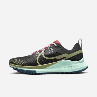 Bezecke Topanky Nike React Pegasus Trail 4 Damske Čierne Mätové | SK785341