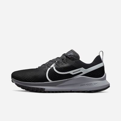 Bezecke Topanky Nike React Pegasus Trail 4 Panske Čierne Tmavo Siva Siva | SK861472