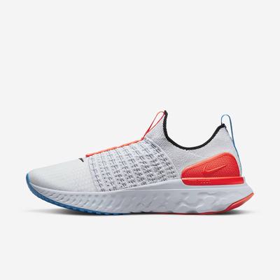 Bezecke Topanky Nike React Phantom Run Flyknit 2 Damske Siva Svetlo Červené Čierne | SK103928