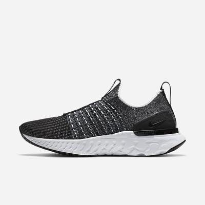 Bezecke Topanky Nike React Phantom Run Flyknit 2 Damske Čierne Biele | SK143860