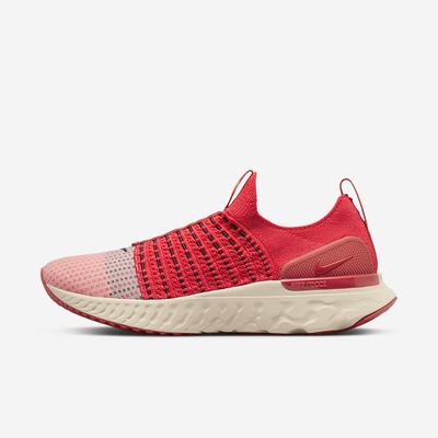 Bezecke Topanky Nike React Phantom Run Flyknit 2 Panske Červené Biele Červené Čierne | SK548712