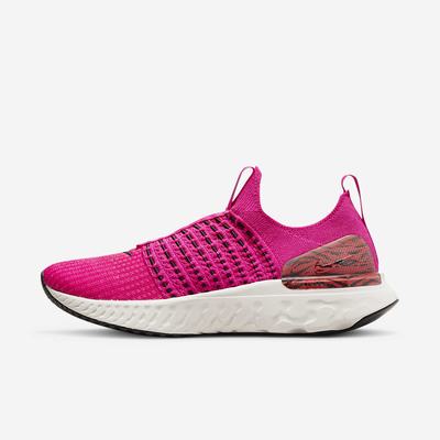 Bezecke Topanky Nike React Phantom Run Flyknit 2 Damske Ruzove Červené Čierne | SK945760