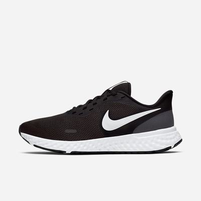 Bezecke Topanky Nike Revolution 5 Damske Čierne Tmavo Siva Biele | SK290371