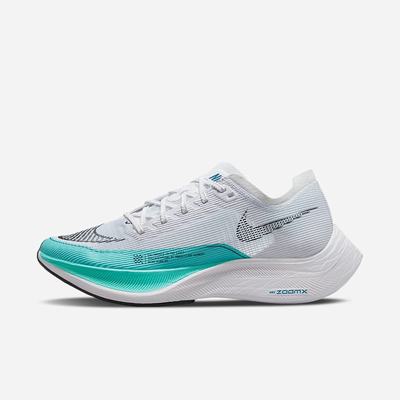 Bezecke Topanky Nike ZoomX Vaporfly NEXT% 2 Damske Biele Zelene Modre Svetlomodrá Tyrkysové Čierne | SK360291