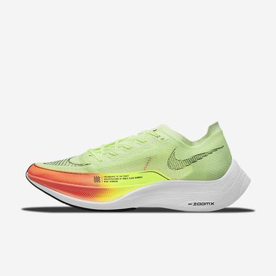 Bezecke Topanky Nike ZoomX Vaporfly NEXT% 2 Panske Zelene Oranžové Čierne | SK967854