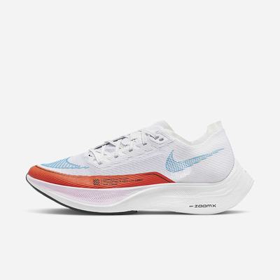 Bezecke Topanky Nike ZoomX Vaporfly NEXT% 2 Damske Biele Oranžové Modre | SK981356