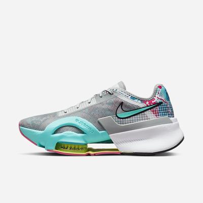 Botasky Nike Air Zoom SuperRep 3 Damske Svetlo Siva Ruzove Tyrkysové | SK487215