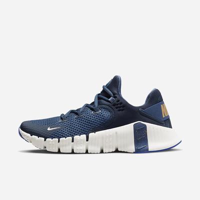 Botasky Nike Free Metcon 4 Damske Námornícka Modrá Siva | SK264153